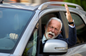 tailgating aggressive driving accident