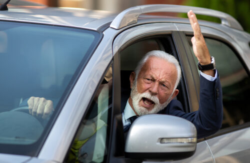 tailgating aggressive driving accident